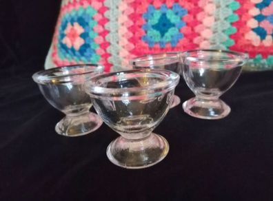 Glass eggcups