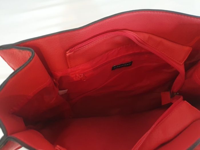 Ladies red bag