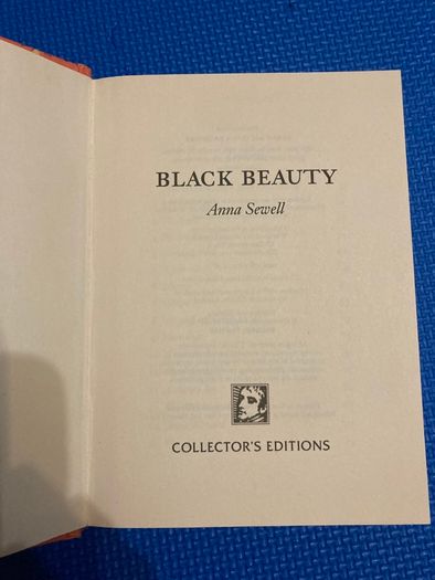 Black Beauty Wordsworth Collector Edition hardcover 2018 Anna Sewell