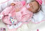 22 inches 55 cm Reborn Dolls Vinyl Soft Silicone Real Life Dolls Handmade Reborn Toddler Dolls Newborn Reborn Babies Toys (FREE POSTAGE)