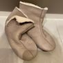 kids winter warm sheepskin ankle shoes indoor pram boots size 11-12 BNWT Image 2
