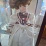 Collector's Porcelain Doll, In A very Large Mahogany Display Case, PRICE IS FOR 1 ONLY these came from a Pub contents, Image 2