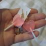 sparkly heart lollipop earrings Image 2