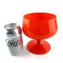 Mid century glass compote Image 8