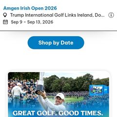 Amgen Irish Open Tickets
