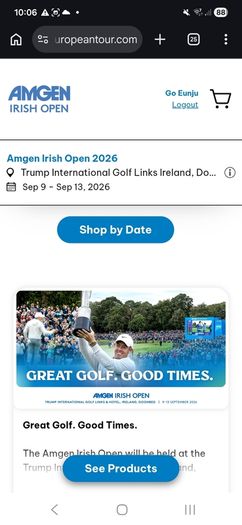 Amgen Irish Open Tickets