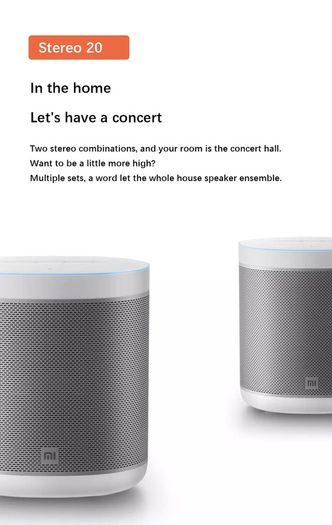 Xiaomi Mi Smart Speaker  Google Assistant Voice Control AI Smart Home Device | Bluetooth 4.2 WiFi Automation DTS