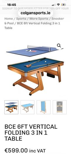 games table