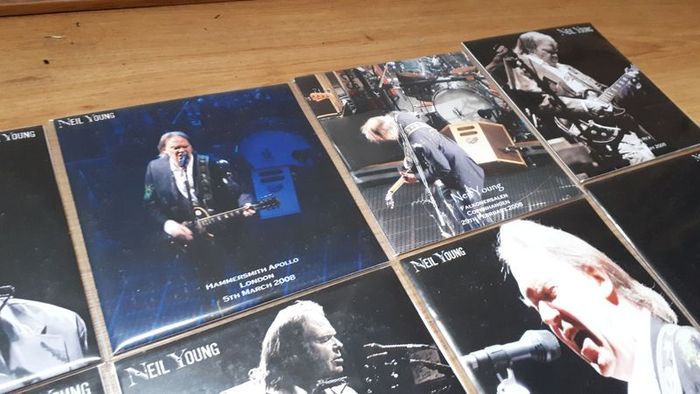 Collection of Neil Young Audio DVDs