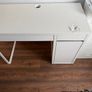 Ikea White Office Desk Image 2