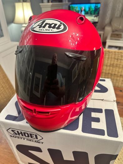 Arai helmet size XS two visors