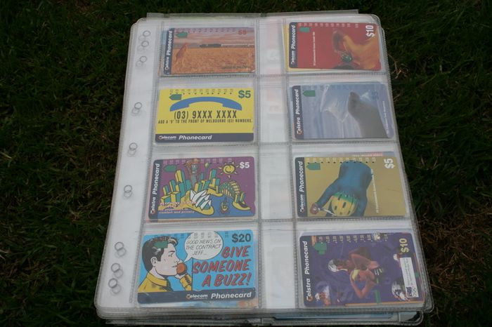 Vintage Call Cards collection of  over 300  international calling cards