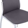 Dining Chairs 6 pcs Grey Faux Leather Image 7