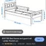 ikea kids bed, good condition Image 2