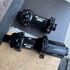 350 Hubs front and rear 12mm x 142mm disc CL 24 holes