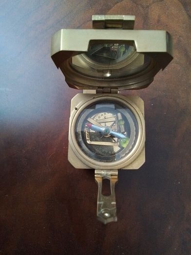 Bruntons surveying compass