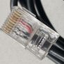 Console Adapter/ Extension Cable, RJ-45 to DB9, Male to Female | Black Image 6