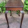 Antique mahogany silver table Image 3