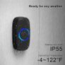 NEW SALE | Wireless Doorbell, Plug in Waterproof Battery Operated Cordless Doorbell Operating at 1,000 Feet Long Range with 58 Chimes 5 Volume Levels LED Light Easy Install for Home, School, Office,Black Image 2