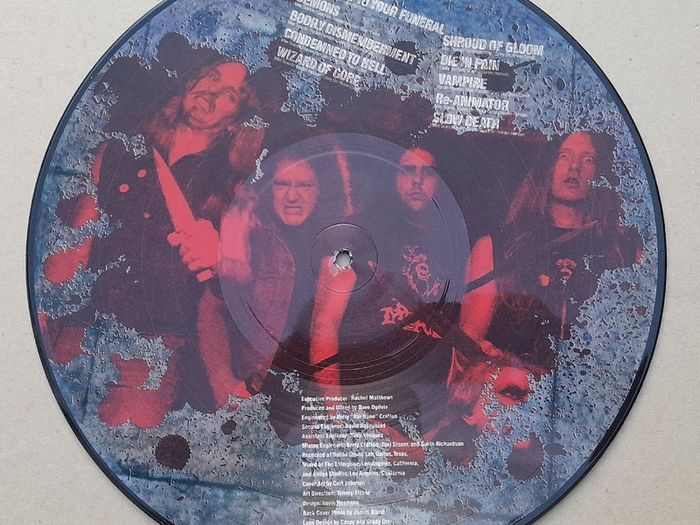 RIGOR MORTIS Ltd edition picture disc Thrash Metal