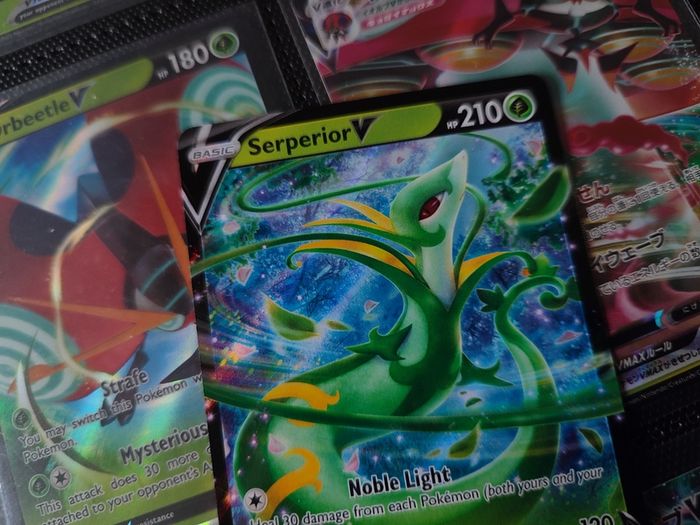 Serperior V ! Ultra Rare ! from Silver Tempest Set ! 2022 ! Pokemon Card !