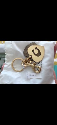 Coach bag/ key charm