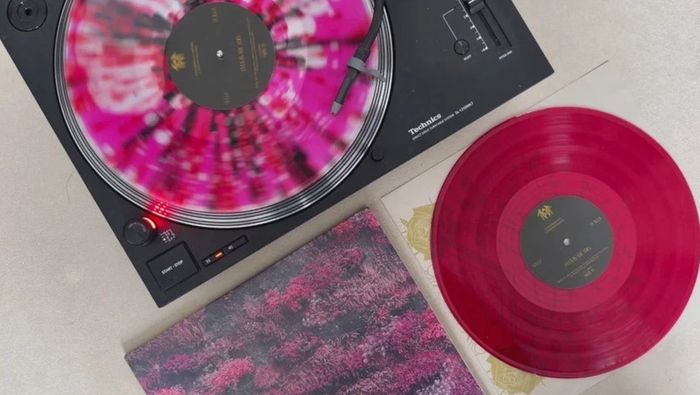 Sleep Token - Even In Arcadia Limited Liquid Filled Vinyl 2LP - Pink Liquid with Black Splatter Variant - Ultra Rare Exclusive Pressing