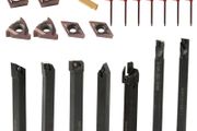 21pcs KKMOON Turning Lathe Tools Multifunctional Solid Carbide Inserts Holder Boring Bar Lathe Cutter With Wrenches lathe cutter