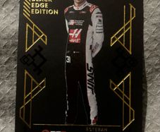 Esteban Ocon black edge card