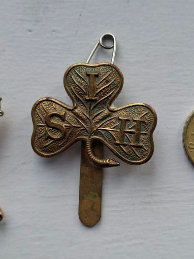 Irish Military Cap Badges