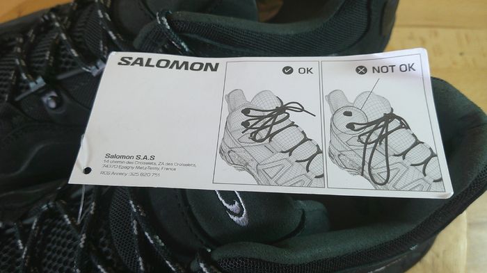 Genuine Salomon XT-Quest 2 Advanced Trail Sneakers (Black / Ebony) - Mens Size Ire 11.5 / EUR 46 BNWT (Art 416563)