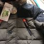 Beautiful Down Jacket, hood  with detachable fur, size 2-3 years Image 2