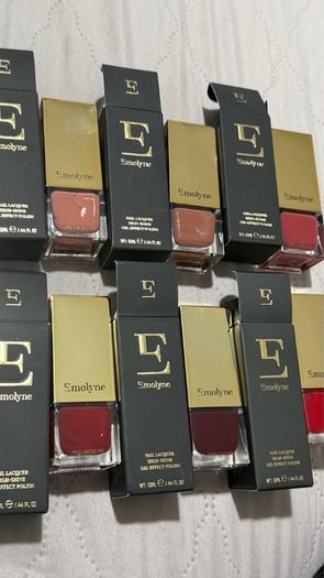 emolyne nail lacquer new  bundle