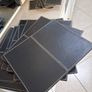 Eight Black Placemats & Eight Black Coasters Image 2