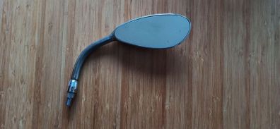 Chrome motorbike rearview mirror