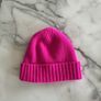 Brand-new Ladies Neon Pink Rona Lambswool Hat Image 7