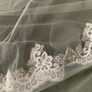 Off-White Wedding Veil 2m Long Image 3