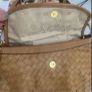 Anne Klein shoulder bag tan weave Image 3
