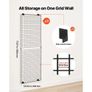 3 Packs Grid Wall Panels, 610 x 1828 mm Wire Grid Panels Display Rack, Wall-Mounted Art Display Shelf, Black Carbon Steel Wall Hanging Gridwall for Craft Show, Decoration, Storage, Notice Board Image 2