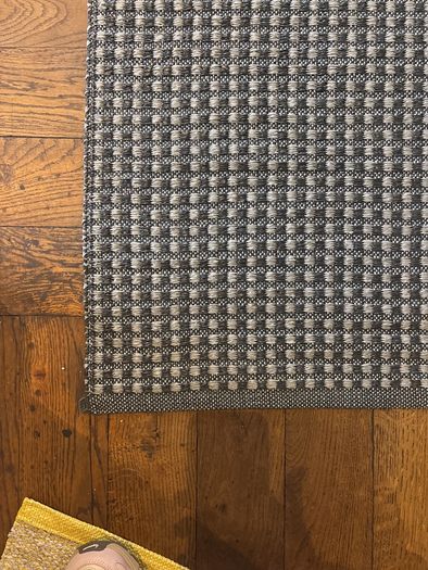 Swedish plastic woven rug70 by 150 cm