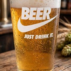 Beer - Just Drink It Pint Glass
