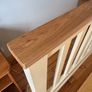 White King Size Wooden Bed Frame Image 3