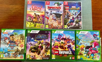 Nintendo Switch and Xbox Games