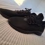 Brand New Women's Lightweight Breathable Trainers Black Size UK 5 (EU 38) Image 4