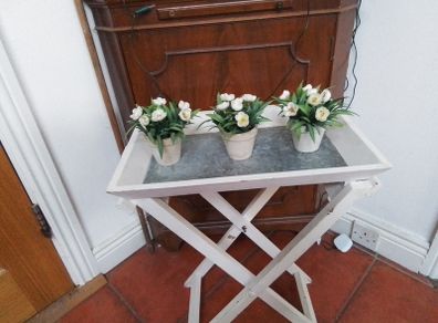 Small Butler Style Tray Table
