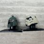 STAR WARS Stormtrooper Boba Fett Helmet 1/5 Collection MISB Used Part of Stormtrooper's head is Yellow Damaged Boxes Please see photos Image 3