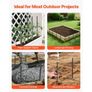 Rebar Stakes, 609,6 mm / 24-Inch, Heavy-Duty 0.47 in Diameter, Straight Galvanized Steel Ground Anchors with Chisel Point End & Rust-Resistant Coating, for Gardening Support, Fence, Camping Tents (20-Pack) Image 4