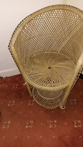Vintage Rattan Tub Chair