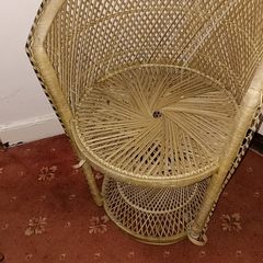Vintage Rattan Tub Chair