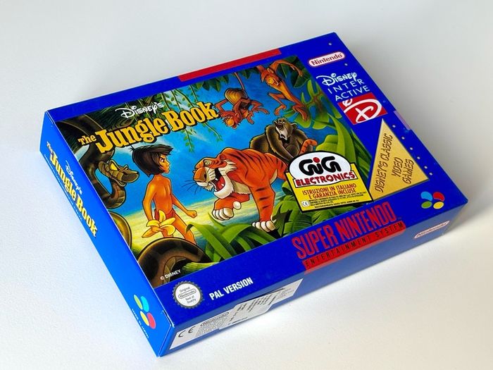 Disney's The Jungle Book for Nintendo SNES - Boxed and Brand New